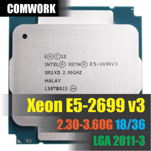 ซีพียู Intel XEON E5 2699 V3 LGA 2011-3 CPU PROCESSOR X99 C612 ...