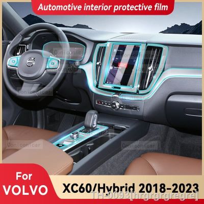 ☸✷◐ hrgrgrgregre Interior do carro Console Transparente Película Protetora Decoração de Reparação Anti-Scratch para XC60 2018 2019 2021 2022 2023