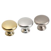 【YD】 Zinc Alloy/Aluminium Alloy Cupboard Door Pulls Drawer Handles Round Cabinet Knobs With Screws Hardware