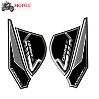 For Honda CB500X CB 500 X 2013-2019 Motorcycles Decoration Accessories 3D Carbon Fiber Side Decals Tank Pad Gas Oil Sticker