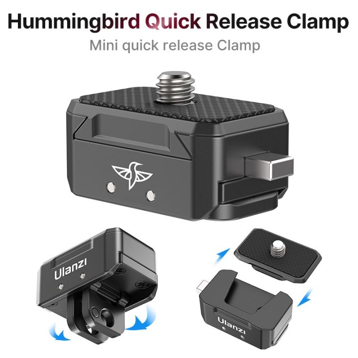 Ulanzi UURIG Camera Quick Release Tripod Mount, Hummingbird DSLR QR ...