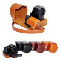 เคสกล้องหนัง Pu แบบใหม่สำหรับ Leica V-Lux Typ 114ฝามีสายรัดป้องกันเคสแข็งโคเวอร์กระเป๋ากล้อง