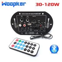 บอร์ดเครื่องขยายเสียง Woopker D3โมโนแม็กซ์120วัตต์พร้อมวิทยุ FM บลูทูธ11V/ 220V/ 12V/ 24V โมดูลแอมป์สัญญาณเสียง