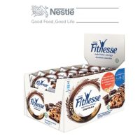 ฟิตเนสส์® ช็อกโกแลต Nestle Chocolate Fitnesse Breakfast Cereal Bar (16 แท่ง/1กล่อง) อาหารเช้า อาหารคุมแคล ชนิดบาร์