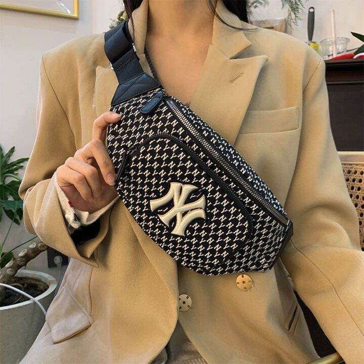 mlb-official-ny-messenger-bag-ny-presbyopia-yankees-retro-bag-female-crossbody-small-satchel-korean-version-student-chest-bag-mobile-phone-purse-female