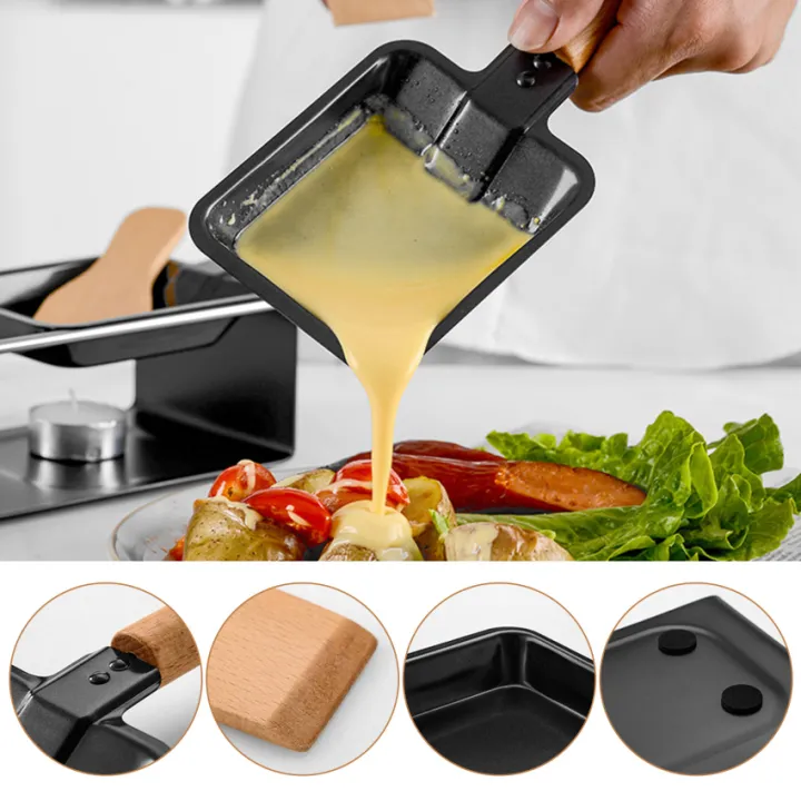 Cheese Melter Raclette Grill Nonstick Raclette Grill Set Mini Cheese