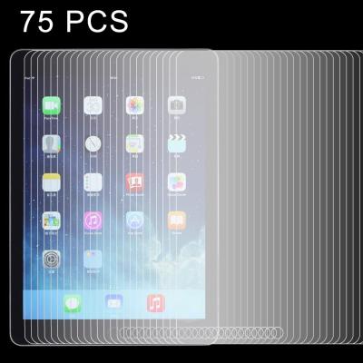 75ชิ้น LOPURS 0.4มิลลิเมตร9H + ความแข็งผิว2.5D ฟิล์มกระจกนิรภัยป้องกันการระเบิดสำหรับ iPad ใหม่ (iPad 3) /Ipad 4 /Ipad 2