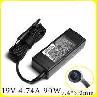 อะไหล่4.74A 90W 19V อะแด็ปเตอร์แล็ปท็อปไฟ AC ที่ชาร์จเหมาะสำหรับ HP ศาลา DV4 DV5อะแดปเตอร์เปลี่ยนโน้ตบุ๊ค G60 DV7