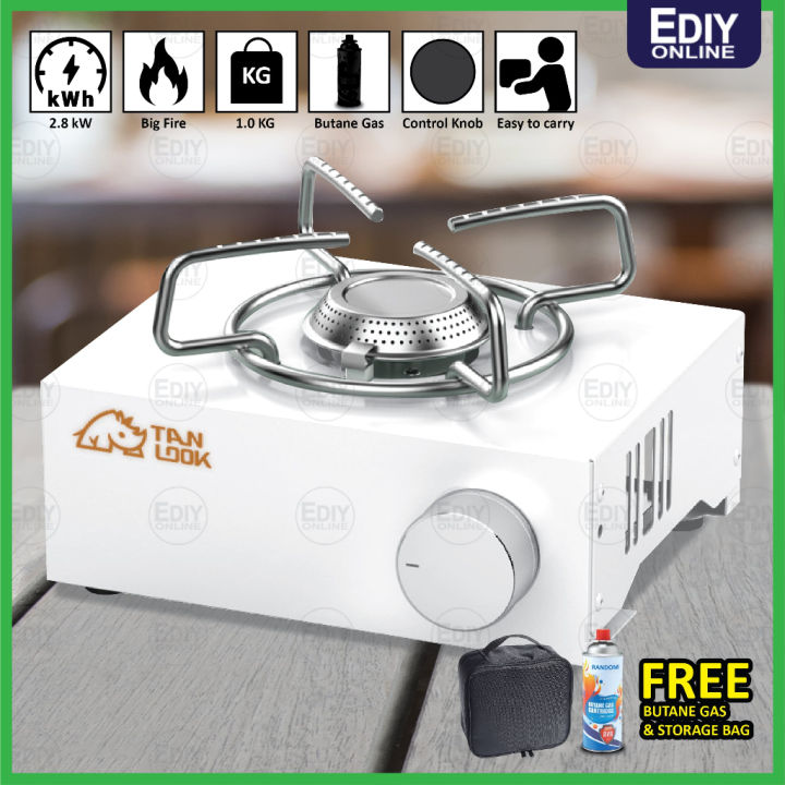 Dr.Hows Twinkle Mini Camping Stove Burner - Portable Butane Stove