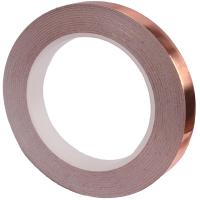 20M 2-sided Copper Foil Tape Adhesive Shielding Conductive Adhesive Foil Tape For Stained Glass Paper Circuit Electrical Repair Adhesives  Tape