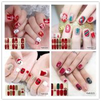 Korea Peel Off Dikupas Stiker Kuku Fashion Wanita Korea Tahan Air Patch Kuku ，Warna solid kuku palsu Yang Indah Nails Stickers YMX304-323