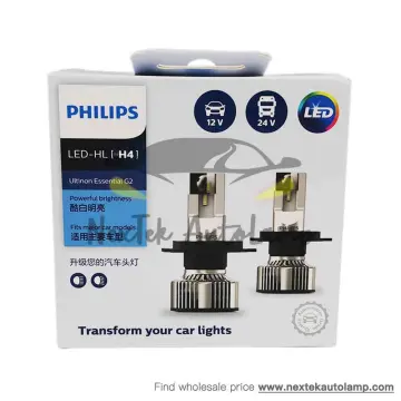 Philips LED H7 Ultinon Rally 3551 Max Power 50W 4500LM Car Headlight 6500K  White LED Lamps