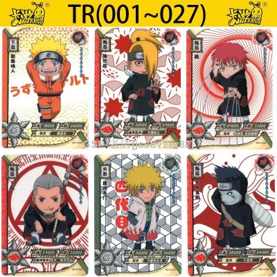 Kuyou การ์ดใส Naruto TR ฟิกเกอร์อนิเมะ Uchiha Sasuke Haruno Sakura คอสตูมวันฮาโลวีนนาระชิคามารุ Inuzuka Kiba บัตรสะสม TR หายากพร้อม Stockjssdv9ec82