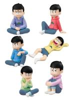 6Pcs/Lot 5cm Anime Osomatsu San Mr. Karamatsu Ichimatsu Mini PVC Figure Collectible Model Toy Birthday Gift for Kids