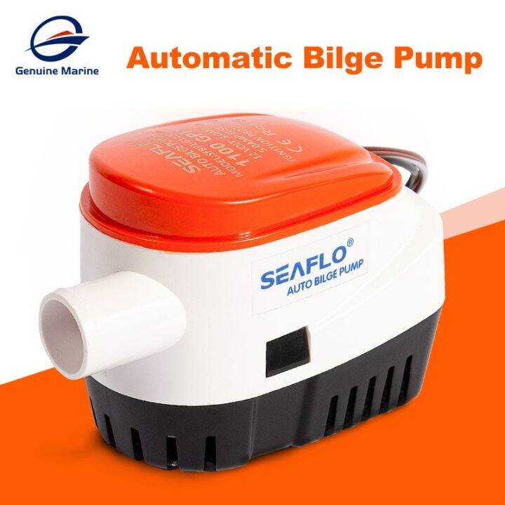 Seaflo 1100GPH Automatic Boat Bilge Pump 12V DC Auto Submersible
