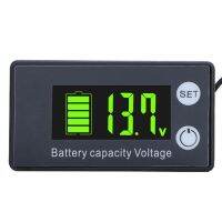 【CW】 Battery Monitor for Dc 7 70V Digital Capacity Tester Waterproof Voltmete