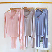 Pregnancy Homewear Spring Autumn Nightwear Long Sleeve Nightwear Clothing Nursing Pajama-shirt Maternity Clothes