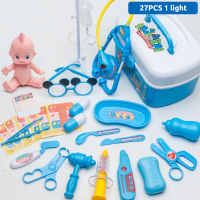 Toy Gift Toys Doctor Set for Kids Children 26-49PCS Suitcase Medical Tool Nursing Pretend Play Kit Simulation Injection Medicine