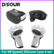 DISOUR Ốp Oculus Quest 2 Vỏ Bộ Điều Khiển Cảm Ứng VR Bộ Vỏ Bảo Vệ Tay Cầm