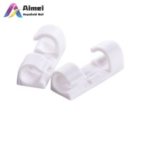 AIMEI ตัวจัดระเบียบสายไฟแบบมีกาวในตัว,คลิปหนีบสายเคเบิลตัวยึดให้แน่นจำนวน20ชิ้น