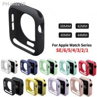 Flexible Soft TPU Protective Bumper Cover for Apple Watch 7 6 5 4 3 2 1 SE Applewatch Series 38mm 42mm 40mm 44mm 41mm 45mm Case