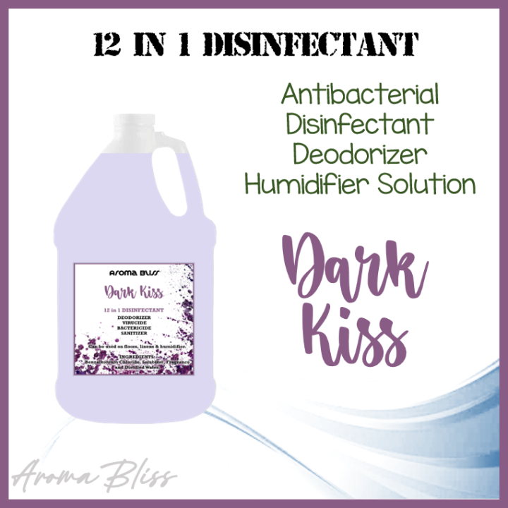 DARK KISS 1 GALLON 12 IN 1 DISINFECTANT / HUMIDIFIER SOLUTION Lazada PH