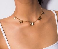 【JH】 choker necklace fairy female clavicle chain ins trendy pendant cross-border wholesale