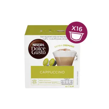 Nescafe Dolce Gusto Skinny Cappuccino Coffee Pods, 16 Capsules - 161g
