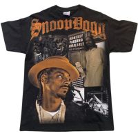 เสื้อยืดแขนสั้นคอกลมราคาถูกเสื้อยืดผ้าฝ้ายพิมพ์ลายแฟชั่น COSMIC SNOOP DOG TEES-5XLCotton 100%  [S-5XL]S-5XL