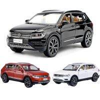 1:32 VW Tiguan L โมเดลรถอัลลอยด์รถยนต์ของเล่นและโมเดลรถของเล่นจัดส่งฟรีของเล่นเด็กสำหรับของขวัญเด็กของเล่นเด็กผู้ชาย