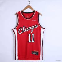 JS 2022 75th NBA Jersey Chicago Bulls No.11 DeROZAN Classic Jersey Sports Vest Commemorative City Edition Plus Size SJ