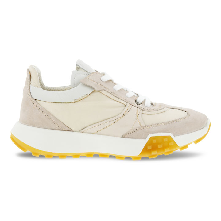 ecco-รอเท้าหนังรุ่น-retro-sneaker-w-sneaker-beige