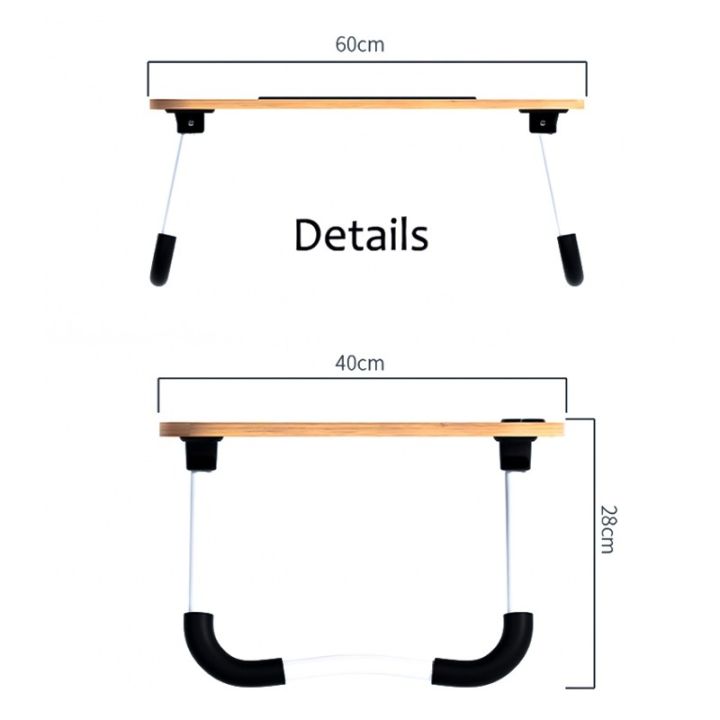ปังปุริเย่-ของใหม่-โต๊ะคอมอเนกประสงค์พับได้-โต๊ะพับ-โต๊ะทำงานบนเตียง-โต๊ะ-มีให้-3-สี-60-40-28-พร้อมส่ง-โต๊ะ-ทำงาน-โต๊ะทำงานเหล็ก-โต๊ะทำงาน-ขาว-โต๊ะทำงาน-สีดำ