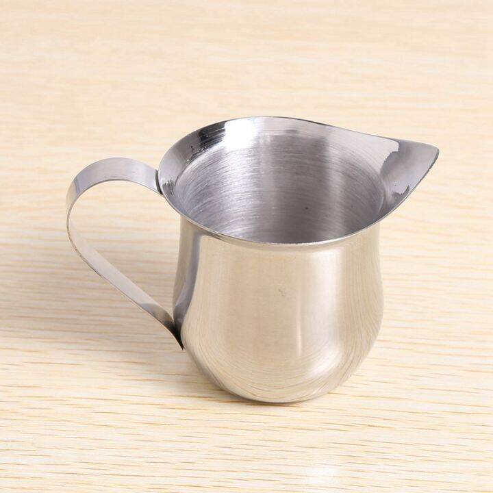 4pack-3oz-stainless-steel-bell-creamer-espresso-shot-frothing-pitcher-cup-latte-art-espresso-measure-cup