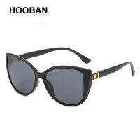 HOOBAN nd Designer Cat Eye Sunglasses Women Vintage Light Weight Sun Glasses For Female Fashion Gradient Outdoor Eyeglasses