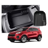 Central Console Armrest Storage Box Holder Interior Organizer Glove Tray Accessories for Kia Sportage 2017 - 2021