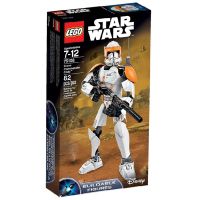 LEGO 75108 Clone Commander Cody LEGO Star Wars Figure Building Block Toy Gift