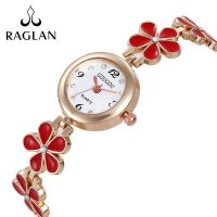 Korean style fashion steel belt petal bracelet watch ladies temperament watch small daisy small retro fine chain watch