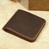 【CW】✹◙  Fashion Leather Mens Wallet for Men Durable Real Purse  Coin