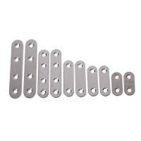 2Pcs Stainless Steel Corner Brackets Straight Flat Bracket for Furniture Corner Protector Furniture Fittings Furniture Hardware