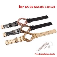 Watch accessories pin buckle suitable for CASIO resin strap watch strap case for men and women G-SHOCK GD120 GD100 GA110