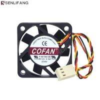 0.16A หล่อเย็น3เส้นขนาด40X40X10มม. DC12V F-4010M12B ของ COFAN