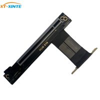 PCIe 4X 8X 16X Graphics Card Extension Cable 90 Degree PCI-E Express X16 Riser Card Adapter Extender PCI Express Flexible Cable