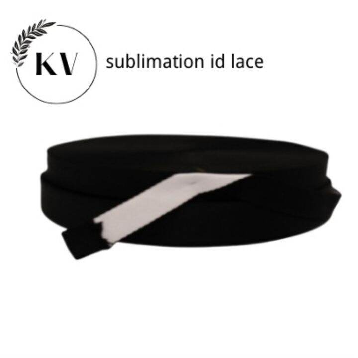 sublimation ID lace black white(matte) Lazada PH