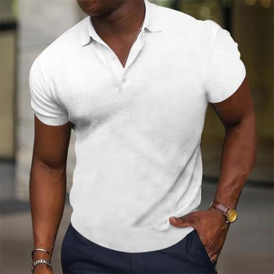 2023 Multi-Color Men 39;S Polo Shirt Sports T-Shirt Summer Slim Short Sleeve Casual Golf Shirts Holiday Male Button Up Clothing 5xl