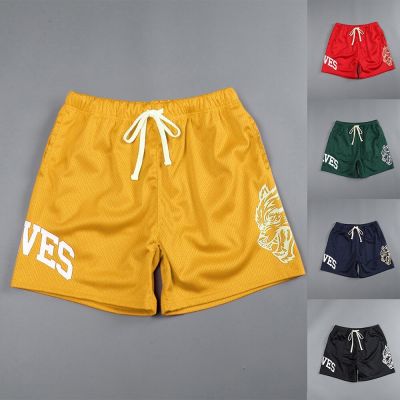 2023 Basic Casual Shorts Men fitness shorts beach pants basketball training pants street trend sweatpants mesh breathable shorts