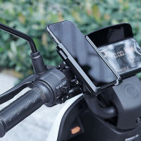 Universal motorcycle bicycle phone holder stand anti-slip bike phone mount clip for Samsung Xiaomi smartphones