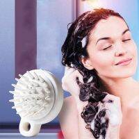 【BEIBEI】 Muslim Japanese Style Silicone Shampoo Brush Grooming Hair Massage Comb Handy Tool Ha