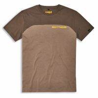 เสื้อยืด - OLLIE SCRAMBLER FOSSIL/BROWN T-SHIRT