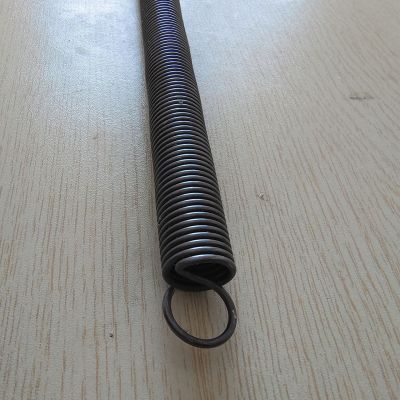 ☍▽ 1pcs 4mmx28mmx120mm extended spring tension springs 65Mn steel extension coils hook elasticity flexible ring